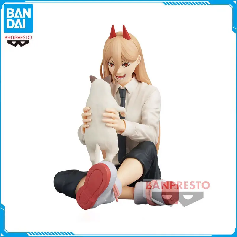 Bandai Original Chainsaw Man Power&cat Relax Time PVC Anime Action Figures Collectible Model Toys Ornaments Kids Gifts
Bandai Original Chainsaw Man Power&cat Relax Time PVC Anime Action Figures Collectible Model Toys Ornaments Kids Gifts
