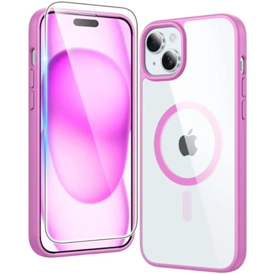 for iPhone 15 Case Clear: iPhone 14/13 Case Magnetic Phone Cases with Screen Protector Compatible with Magsafe Slim Anti Yellow
for iPhone 15 Case Clear: iPhone 14/13 Case Magnetic Phone Cases with Screen Protector Compatible with Magsafe Slim Anti Yellow