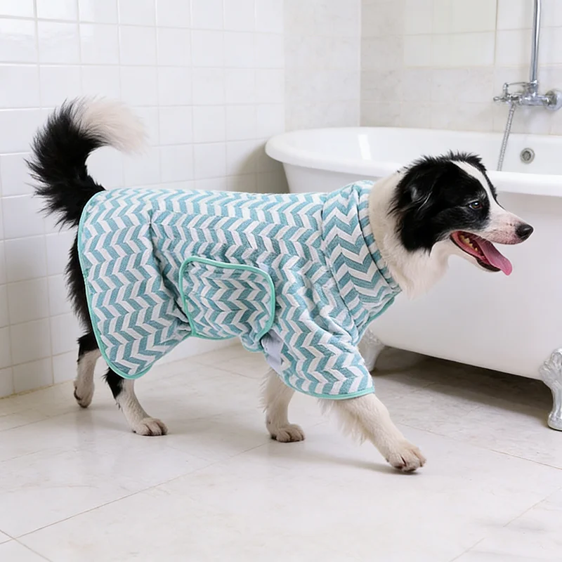 Pet Dog Quick Drying Absorbent Bathrobe Towel Ultra-fine Fiber Absorbent Clothes Dog Bath Towel Large Dogs Clean Pet Supplies
Pet Dog Quick Drying Absorbent Bathrobe Towel Ultra-fine Fiber Absorbent Clothes Dog Bath Towel Large Dogs Clean Pet Supplies