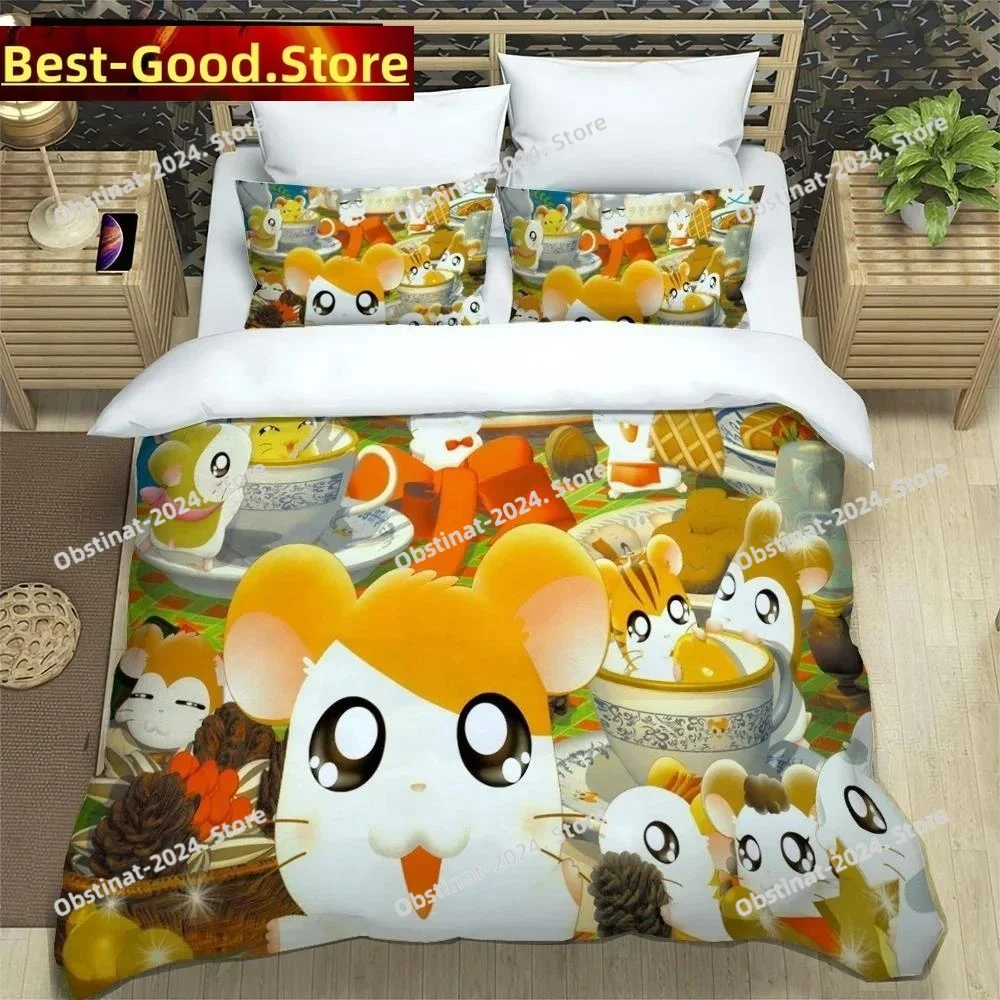 3D Printing Cartoon Lovely Hamtaro Bedding Set Duvet Cover Pillow Set Birthday Gift Children quilt cover Bedding Home Textiles
3D Printing Cartoon Lovely Hamtaro Bedding Set Duvet Cover Pillow Set Birthday Gift Children quilt cover Bedding Home Textiles