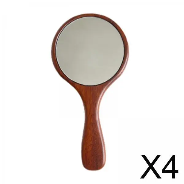 Портативное ретро-зеркало для макияжа с деревянной ручкой, маленькое косметическое зеркало для ванной и салона
Портативное ретро-зеркало для макияжа с деревянной ручкой, маленькое косметическое зеркало для ванной и салона