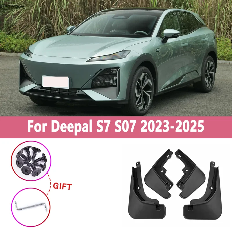 Car Mudguards 4PCS For Deepal S7 S07 2023 2024 2025 Accessories VW ID. UNYX Wheel Fenders Anti-Splash Mudflaps Mud Guards Tools
Car Mudguards 4PCS For Deepal S7 S07 2023 2024 2025 Accessories VW ID. UNYX Wheel Fenders Anti-Splash Mudflaps Mud Guards Tools