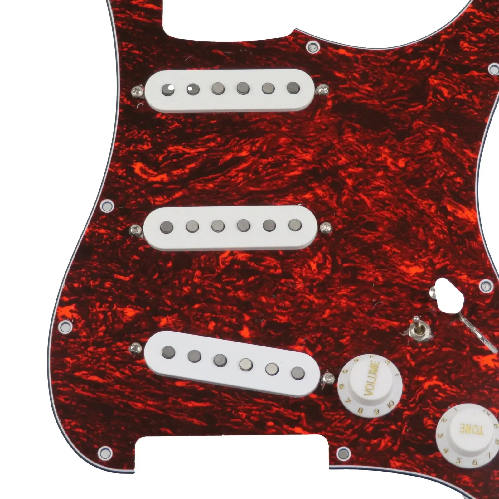 7-Way loaded pickguard Guitar Pickups SSS 60s Style single coils Alnico 5 wiring
7-Way loaded pickguard Guitar Pickups SSS 60s Style single coils Alnico 5 wiring