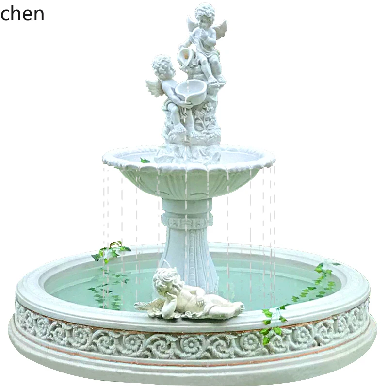 ZML fountain sculpture courtyard villa hotel garden self-circulation lucky fish pond floor ornament
ZML fountain sculpture courtyard villa hotel garden self-circulation lucky fish pond floor ornament