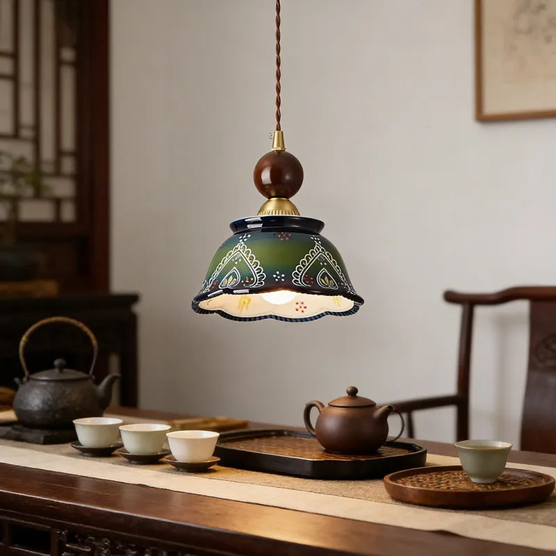 All-copper French medieval ceramic aisle light, entrance corridor entrance advanced sense retro hand-painted atmosphere ceiling
All-copper French medieval ceramic aisle light, entrance corridor entrance advanced sense retro hand-painted atmosphere ceiling