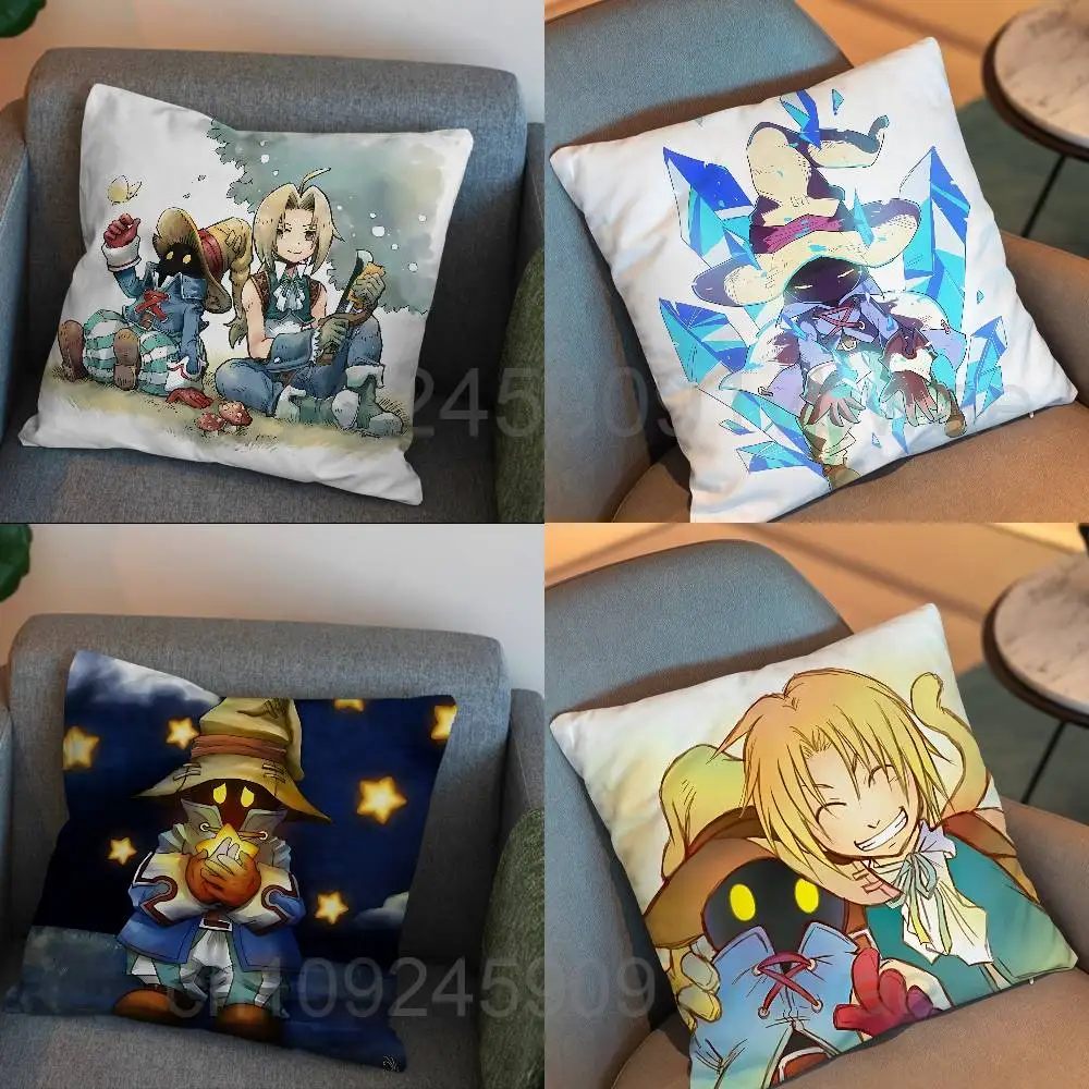 Zidane Tribal Vivi Ornitier FF9 Pillow Case Anti-dustmite Pillowcase Invisible zipper silky short plush Sofa cushion cover
Zidane Tribal Vivi Ornitier FF9 Pillow Case Anti-dustmite Pillowcase Invisible zipper silky short plush Sofa cushion cover