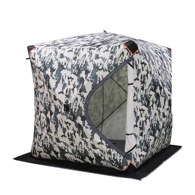 Winter Tent Pop-up Custom Outdoor Mobile Portable Travel Camping Ice Cube Fishing Tent
Winter Tent Pop-up Custom Outdoor Mobile Portable Travel Camping Ice Cube Fishing Tent