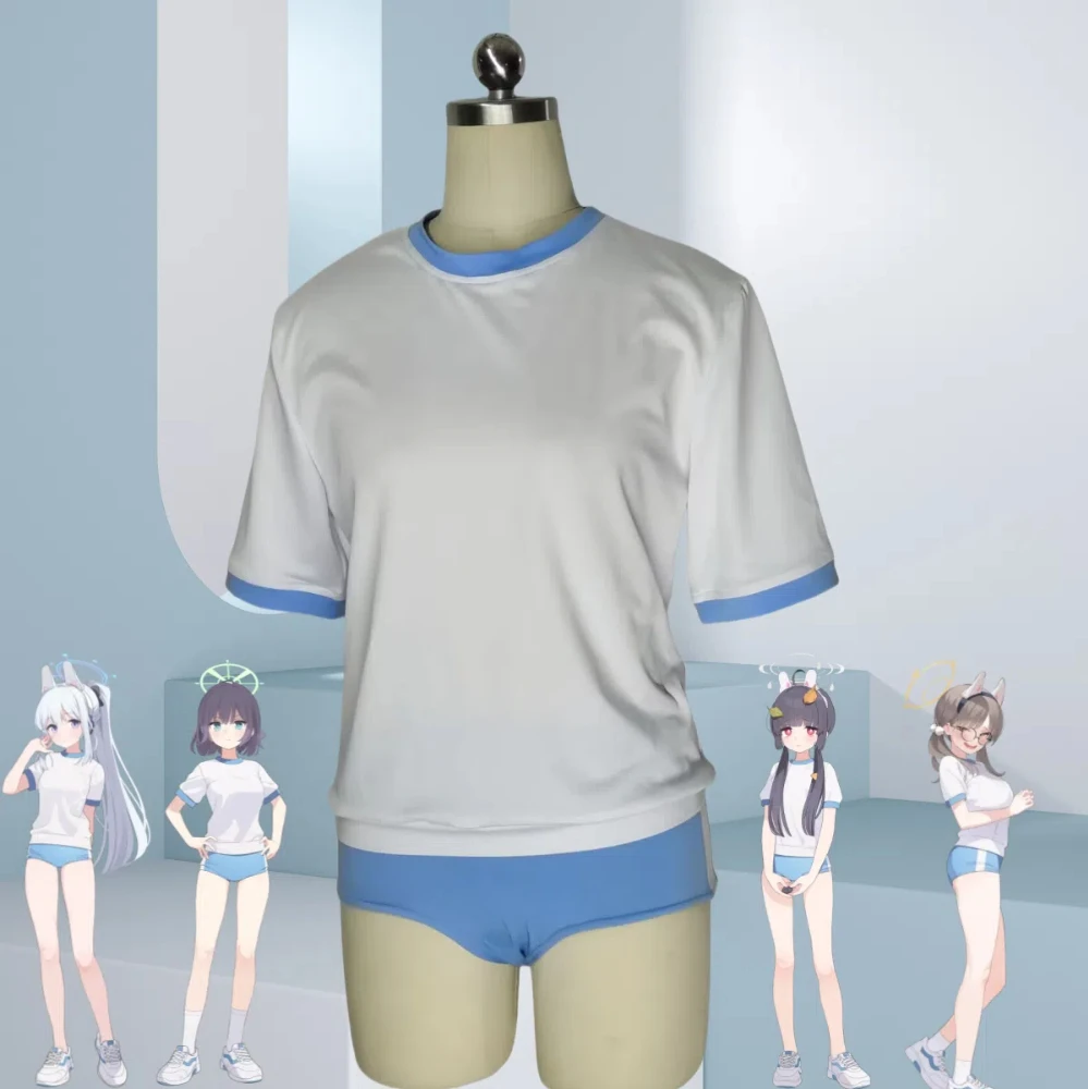 Синий архив Tsukiyuki Miyako Sorai Saki Kasumisawa Miyu Kazekura Moe гимнастический костюм косплей костюм Cos Game Anime Party
Синий архив Tsukiyuki Miyako Sorai Saki Kasumisawa Miyu Kazekura Moe гимнастический костюм косплей костюм Cos Game Anime Party