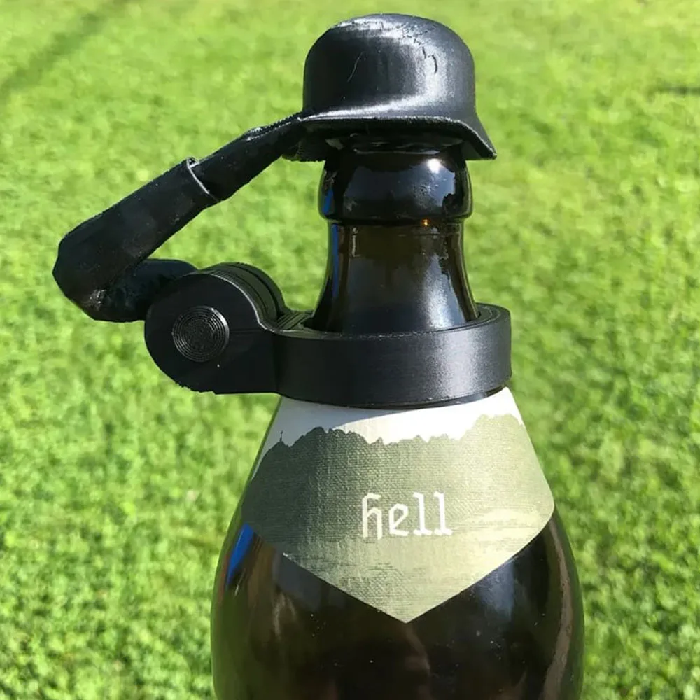 Funny Soldier Salute Beer Bottle Helmet Bar Cap Home Brewing Wine Making Barware Kitchen Dining Garden Props
Funny Soldier Salute Beer Bottle Helmet Bar Cap Home Brewing Wine Making Barware Kitchen Dining Garden Props