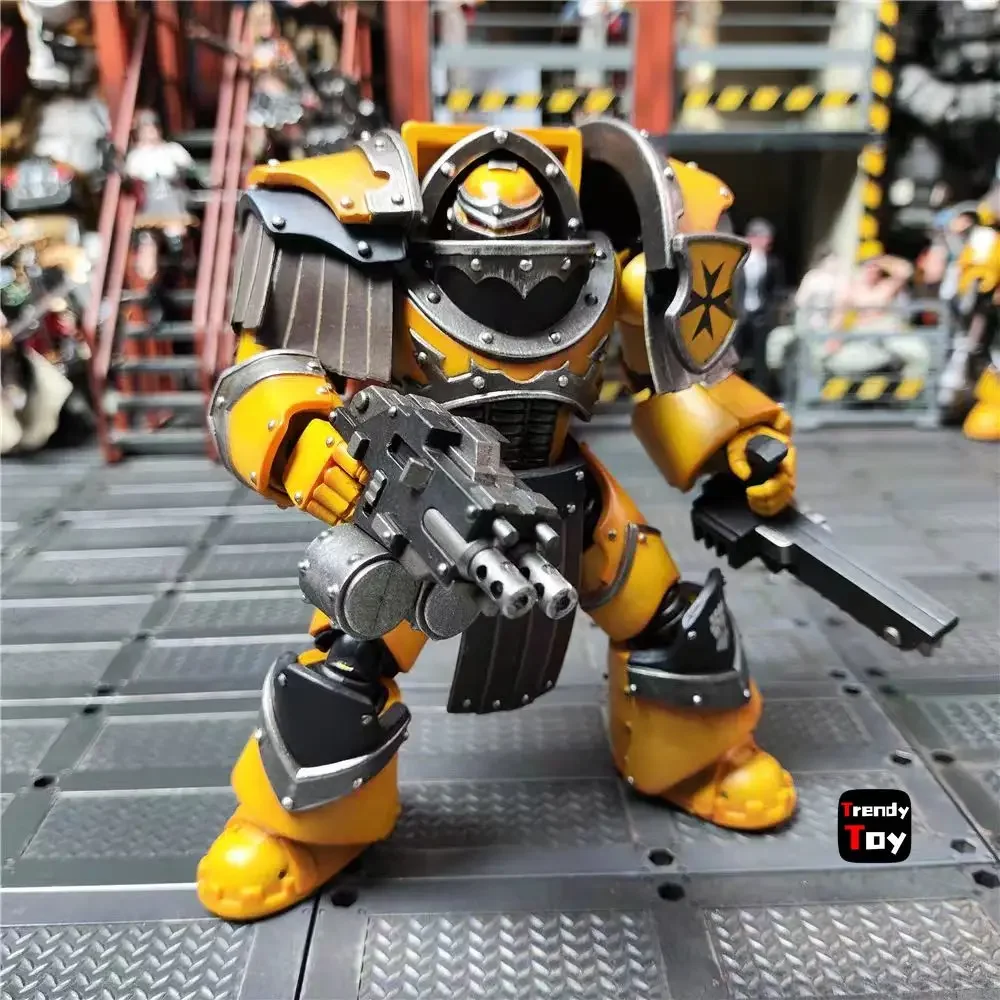 【JOYTOY】Warhammer 40K 1/18 Action Figure Imperial Fists Legion Cataphractii Terminator Squad with Chainfist
【JOYTOY】Warhammer 40K 1/18 Action Figure Imperial Fists Legion Cataphractii Terminator Squad with Chainfist