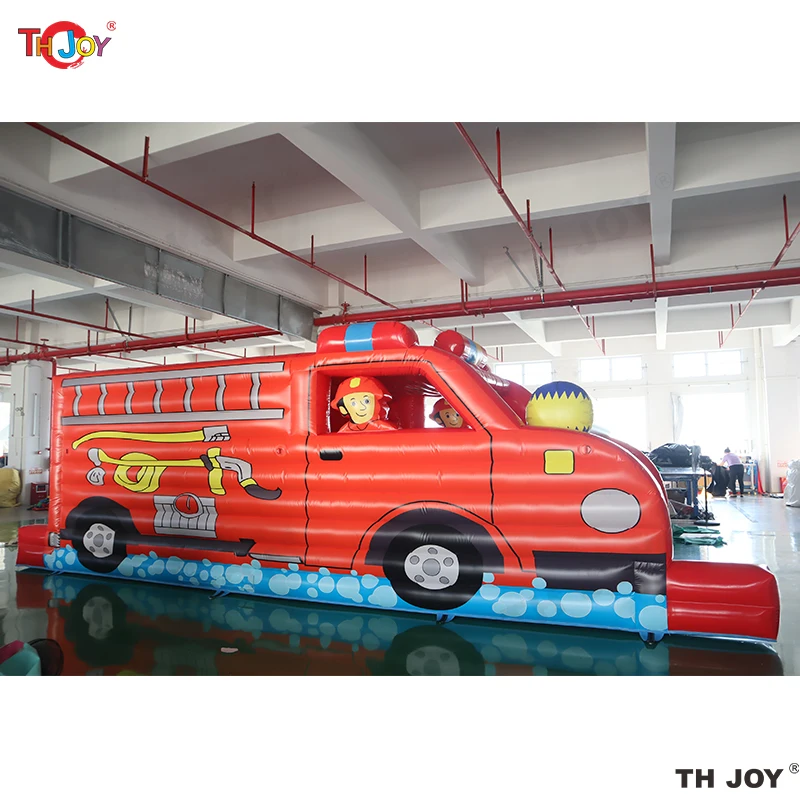 7x3m Inflatable Fire truck Water Spraying Game
7x3m Inflatable Fire truck Water Spraying Game