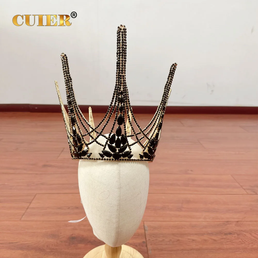 CUIER Crown Princess Tiara Headpiece for Women Bridal Headband Prom Party Hair Jewelry Accessoories
CUIER Crown Princess Tiara Headpiece for Women Bridal Headband Prom Party Hair Jewelry Accessoories