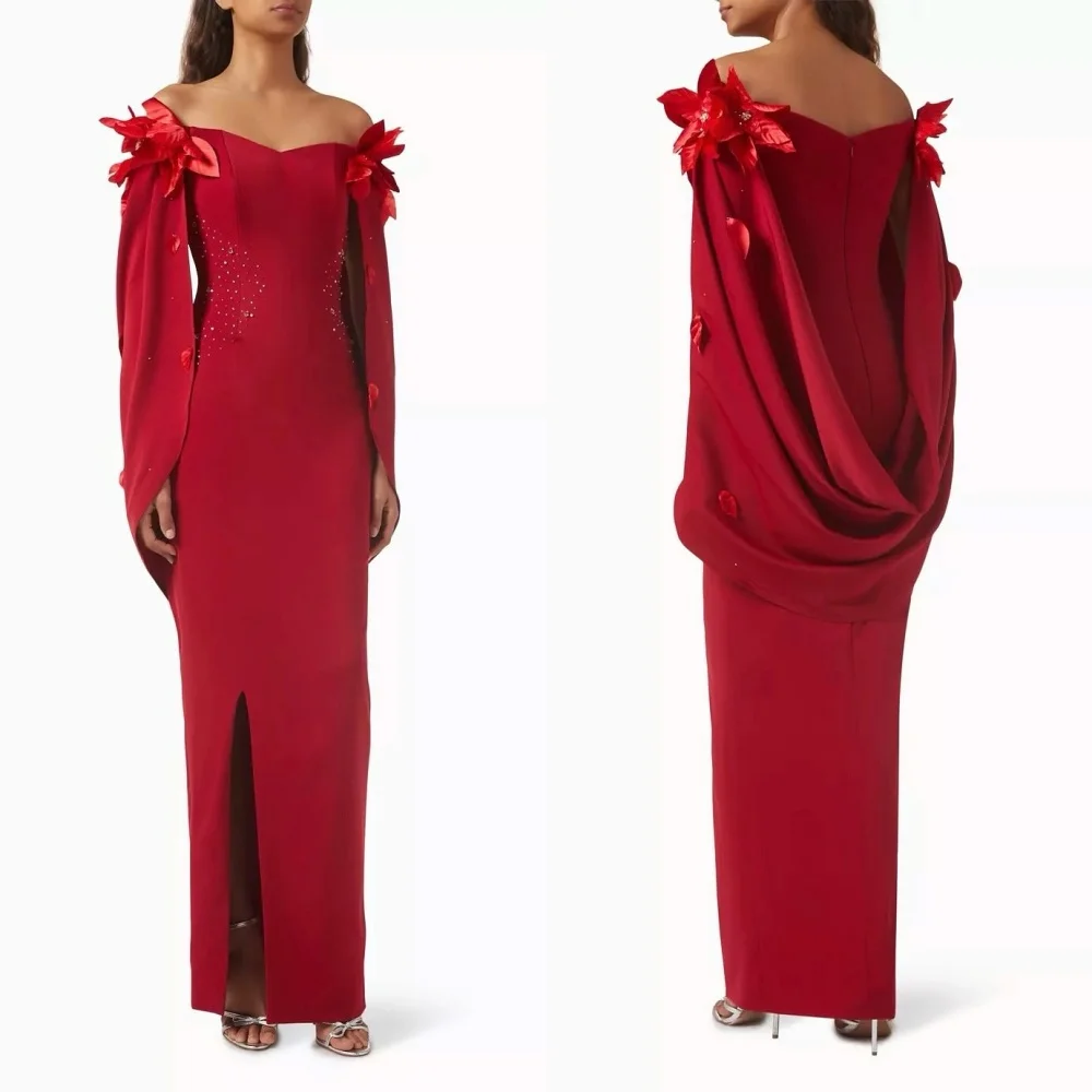 Customized High Quality Jersey Pleat Flower Straight Off-the-shoulder Long Dresses Bespoke Occasion Celebrity Exquisite
Customized High Quality Jersey Pleat Flower Straight Off-the-shoulder Long Dresses Bespoke Occasion Celebrity Exquisite