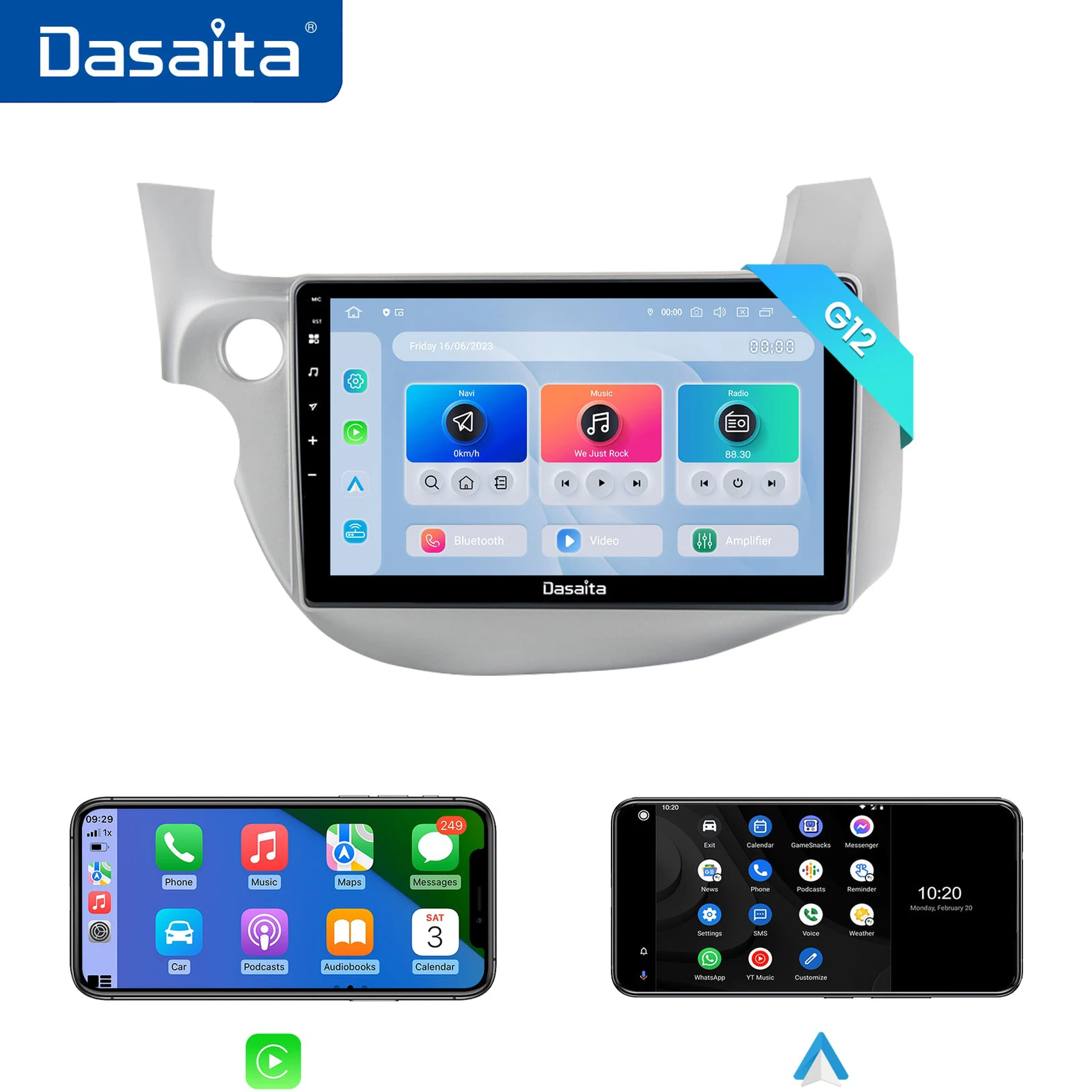Автомобильный радиоприемник Dasaita Android для Nissan X-Trail Qashqai 2014 2015 2016 2017 2018 2019 2020 GPS плеер DSP Android Авто Carplay
Автомобильный радиоприемник Dasaita Android для Nissan X-Trail Qashqai 2014 2015 2016 2017 2018 2019 2020 GPS плеер DSP Android Авто Carplay