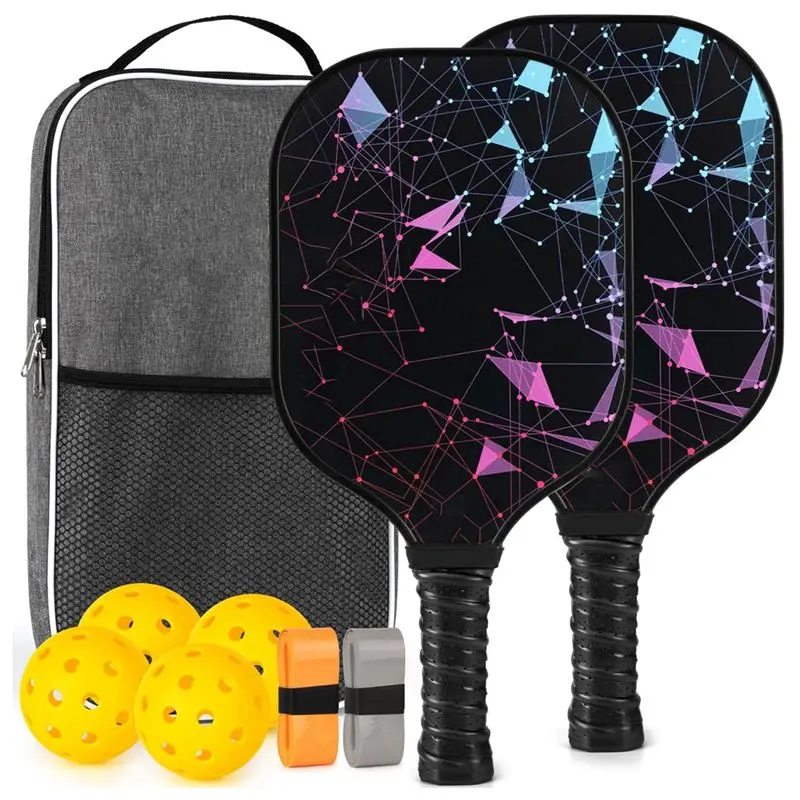 Pickleball Paddle, Fiberglass Pickleball Set With 2 Pickleball Paddles, 4 Pickleball Balls, 1 Portable Carry Bag Highly Recommen
Pickleball Paddle, Fiberglass Pickleball Set With 2 Pickleball Paddles, 4 Pickleball Balls, 1 Portable Carry Bag Highly Recommen