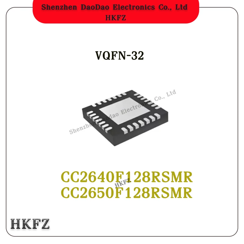 CC2640F128RSMR CC2640F128 CC2640F CC2650F128RSMR CC2650F128 VQFN-32 Bluetooth Low Energy RF Transceiver Chip IC New Original
CC2640F128RSMR CC2640F128 CC2640F CC2650F128RSMR CC2650F128 VQFN-32 Bluetooth Low Energy RF Transceiver Chip IC New Original