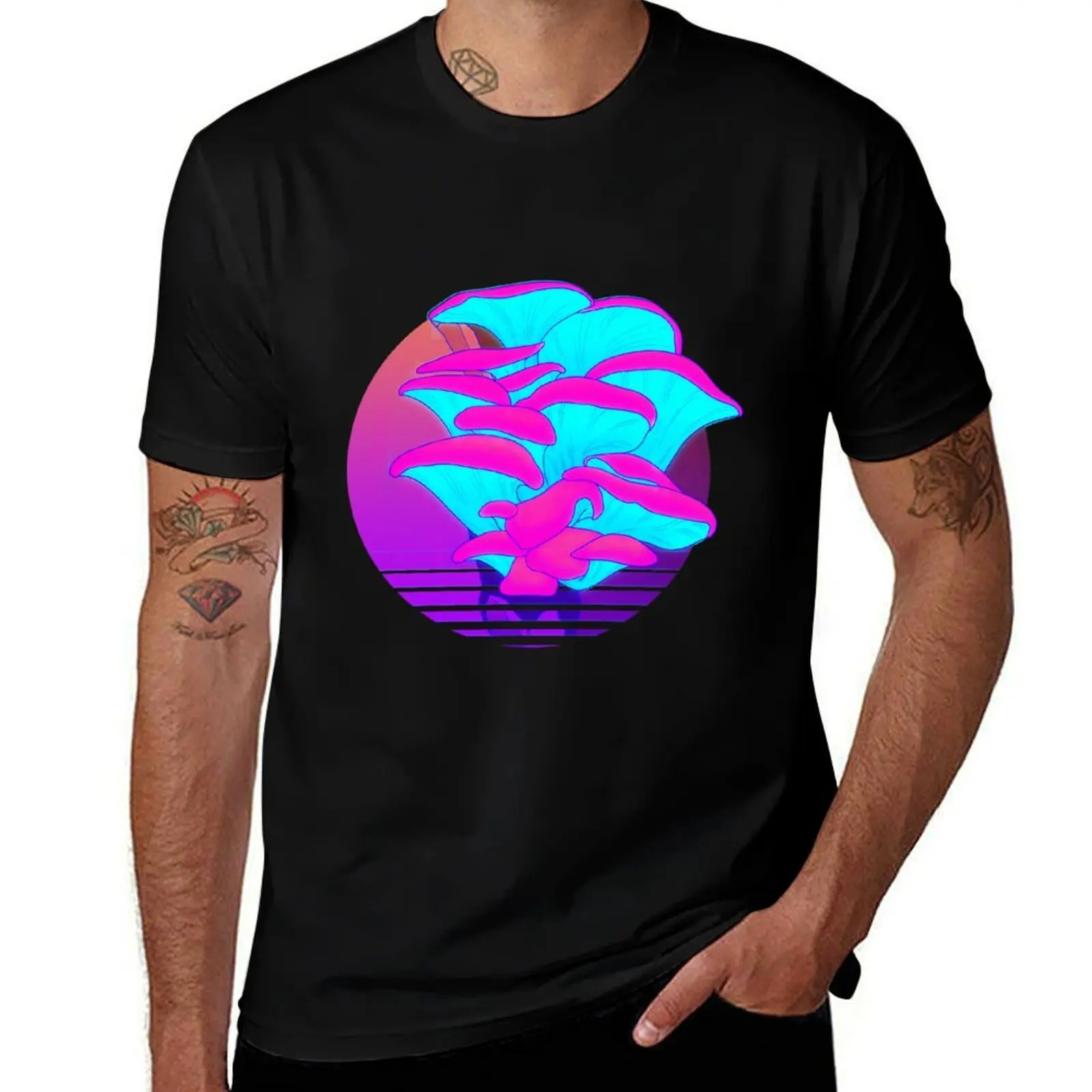 Neon Mushrooms T-Shirt Plus Size Solid Color T-Shirt
Neon Mushrooms T-Shirt Plus Size Solid Color T-Shirt