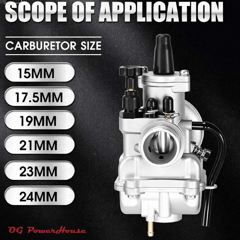 Motorcycle Carburetor Racing Carb For ATV Quad Go Kart Dirt Bike CRF85 KLX125 YZ125 WR450 DR-Z125 CP 15 17.5 19 21 23 24mm Carb
Motorcycle Carburetor Racing Carb For ATV Quad Go Kart Dirt Bike CRF85 KLX125 YZ125 WR450 DR-Z125 CP 15 17.5 19 21 23 24mm Carb