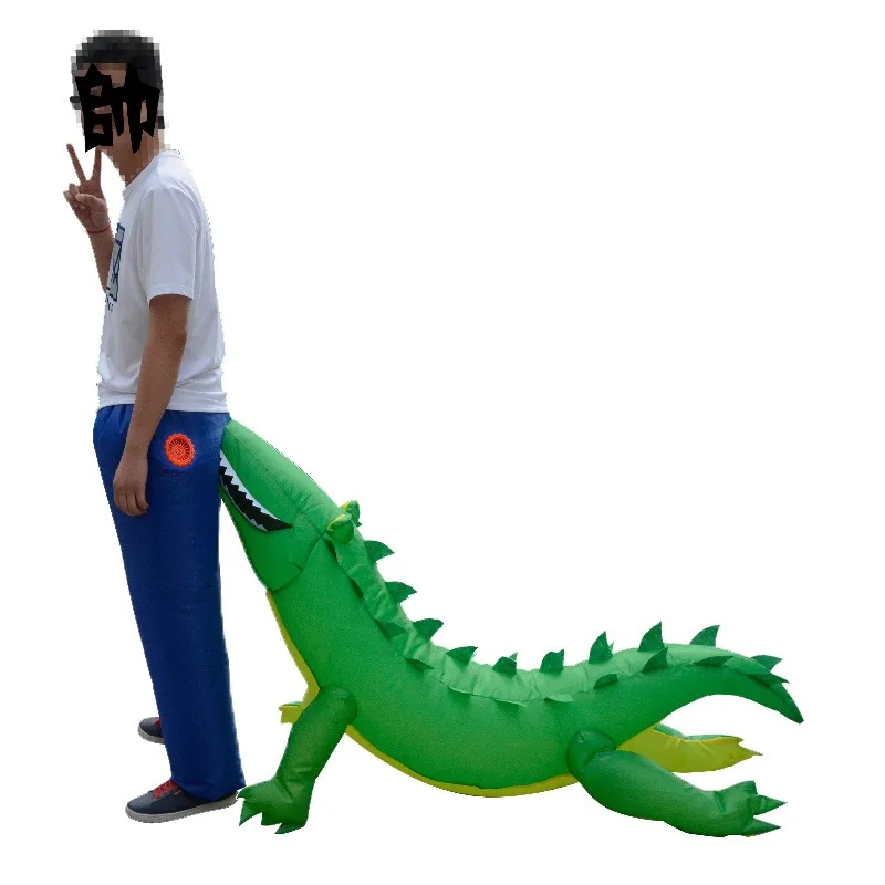 Halloween Stage Performance Crocodile Costume Birthday Party Event Crocodile Bite Butt Inflatable Suit Prank Escape Room Props
Halloween Stage Performance Crocodile Costume Birthday Party Event Crocodile Bite Butt Inflatable Suit Prank Escape Room Props