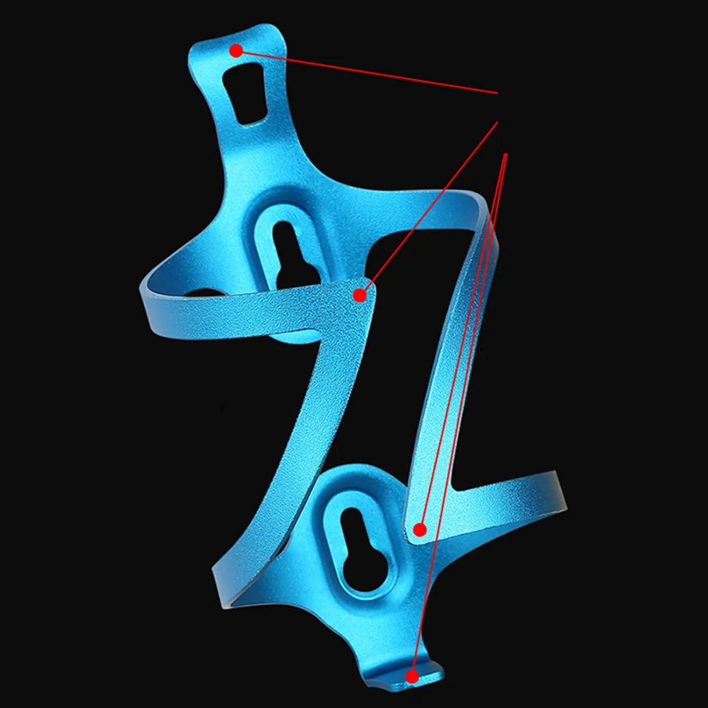 Bike Water Bottle Rack Blue Aluminum Alloy Mountain Bike Holder Durable Stable Water Bottle Storage Rack Aluminum Alloy Holder 
Bike Water Bottle Rack Blue Aluminum Alloy Mountain Bike Holder Durable Stable Water Bottle Storage Rack Aluminum Alloy Holder