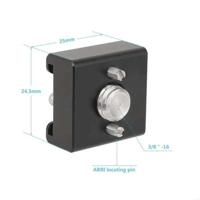 L41E Aluminum Alloy 3/8in-16 Cold Shoe Port Adapter for Various Photography And Videography Gear Mount Adapter
L41E Aluminum Alloy 3/8in-16 Cold Shoe Port Adapter for Various Photography And Videography Gear Mount Adapter