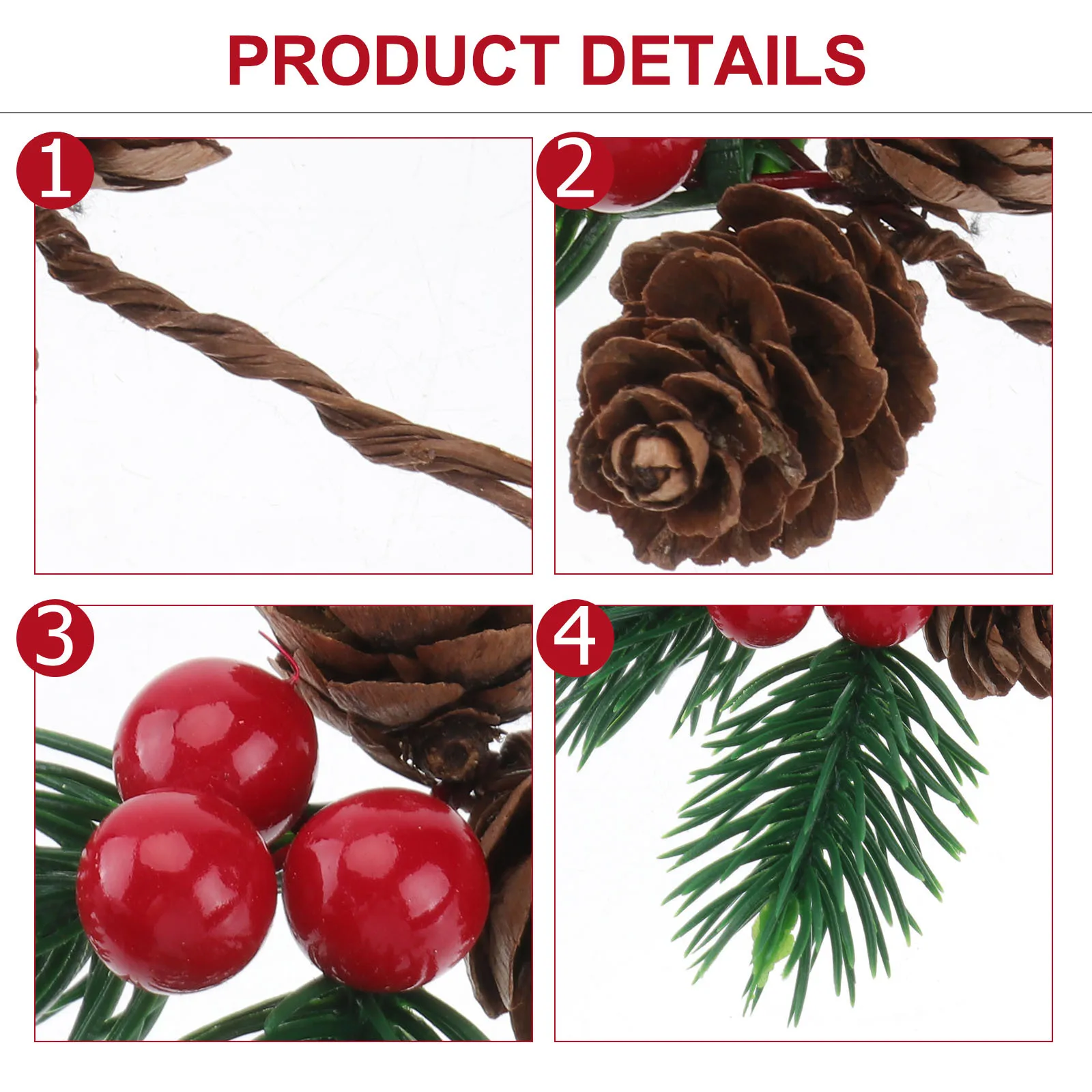 10Pcs Pine Cone Branch Set Lifelike Artificial Christmas Pine Pick Premium Decor for Tree Wreath Centerpiece Holiday Party
10Pcs Pine Cone Branch Set Lifelike Artificial Christmas Pine Pick Premium Decor for Tree Wreath Centerpiece Holiday Party