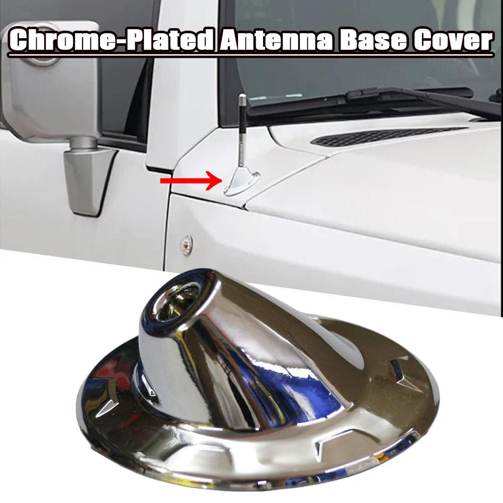 For Toyota FJ Cruiser Chrome-Plated Antenna Base Cover Chrome-Plated Decorative Ring For FJ Cruiser Hood Antenna Mount
For Toyota FJ Cruiser Chrome-Plated Antenna Base Cover Chrome-Plated Decorative Ring For FJ Cruiser Hood Antenna Mount