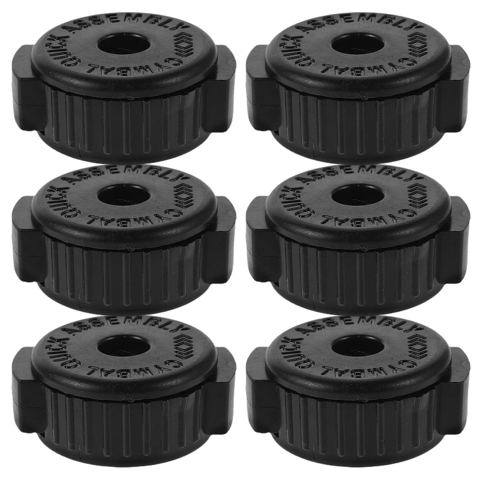 6Pcs Black Plastic Quick Release Cymbal Caps Drum Kit Installation Removal Nut Stand Screw Cover Fixing Buckle Percussion
6Pcs Black Plastic Quick Release Cymbal Caps Drum Kit Installation Removal Nut Stand Screw Cover Fixing Buckle Percussion