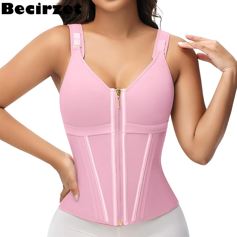 Becirzet Women Girdles Belt Waist Trainer Double Compression Flat Belly Strap Slimming Body Shaper Shapewear
Becirzet Women Girdles Belt Waist Trainer Double Compression Flat Belly Strap Slimming Body Shaper Shapewear