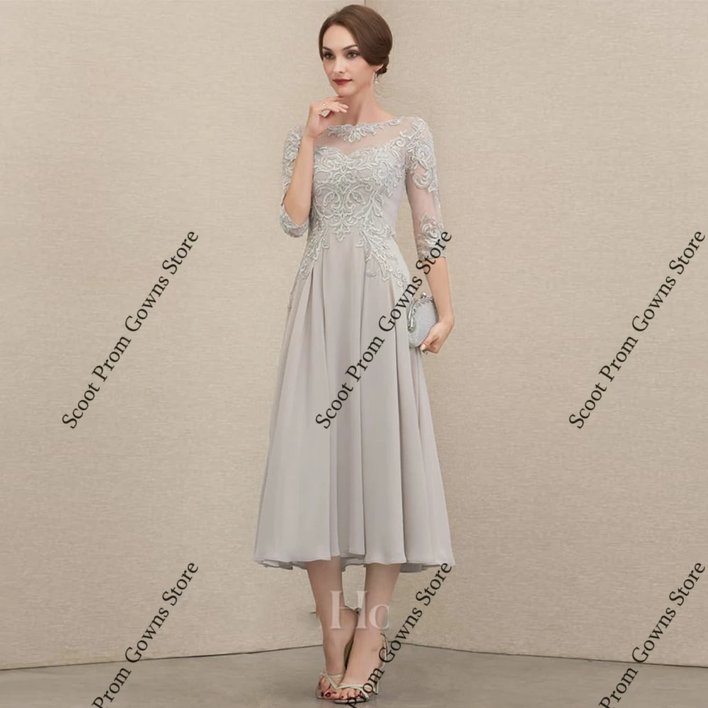 Simple Beach Mother of Bride Dresses 3/4 Sleeve Wedding Party Dresses for Women 2025 Summer New Chiffon Beach Robe De Soirée
Simple Beach Mother of Bride Dresses 3/4 Sleeve Wedding Party Dresses for Women 2025 Summer New Chiffon Beach Robe De Soirée