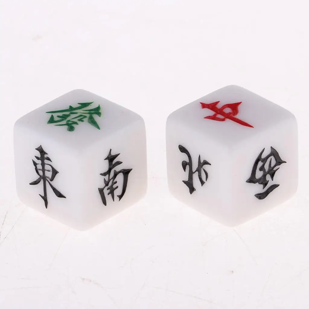 Mahjong Game Dice Five Wind Directions Handcrafted Mahjong Board Game Accessories for Travel Table Play
Mahjong Game Dice Five Wind Directions Handcrafted Mahjong Board Game Accessories for Travel Table Play