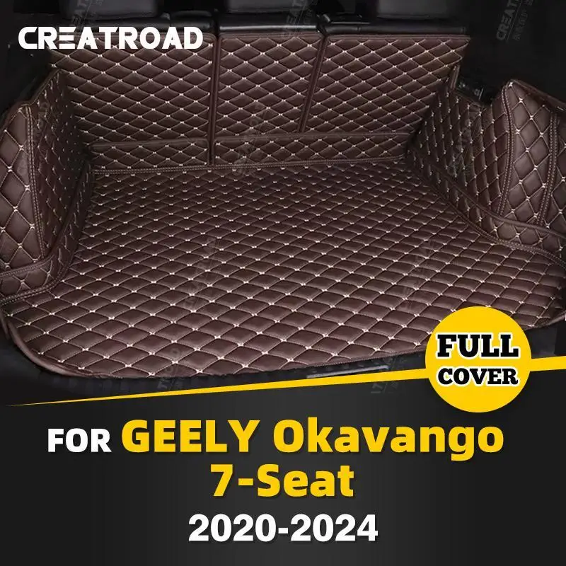For GEELY Okavango 7-Seat 2020-2024 23 22 21 Auto Full Coverage Trunk Mat Car Protective Pad Cargo Liner Interior Accessories
For GEELY Okavango 7-Seat 2020-2024 23 22 21 Auto Full Coverage Trunk Mat Car Protective Pad Cargo Liner Interior Accessories