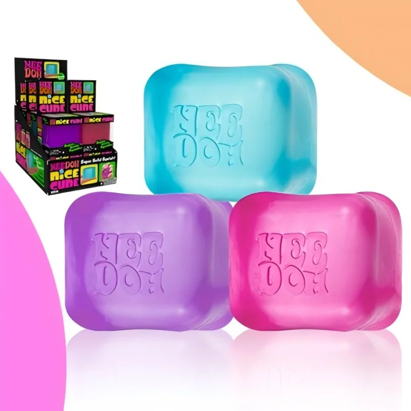 NeeDoh Nice Cube Sensory Squeeze Toy with Super Solid Squish Stress Relief Anxiety Sensory Tool Stress Reliever Toys
NeeDoh Nice Cube Sensory Squeeze Toy with Super Solid Squish Stress Relief Anxiety Sensory Tool Stress Reliever Toys