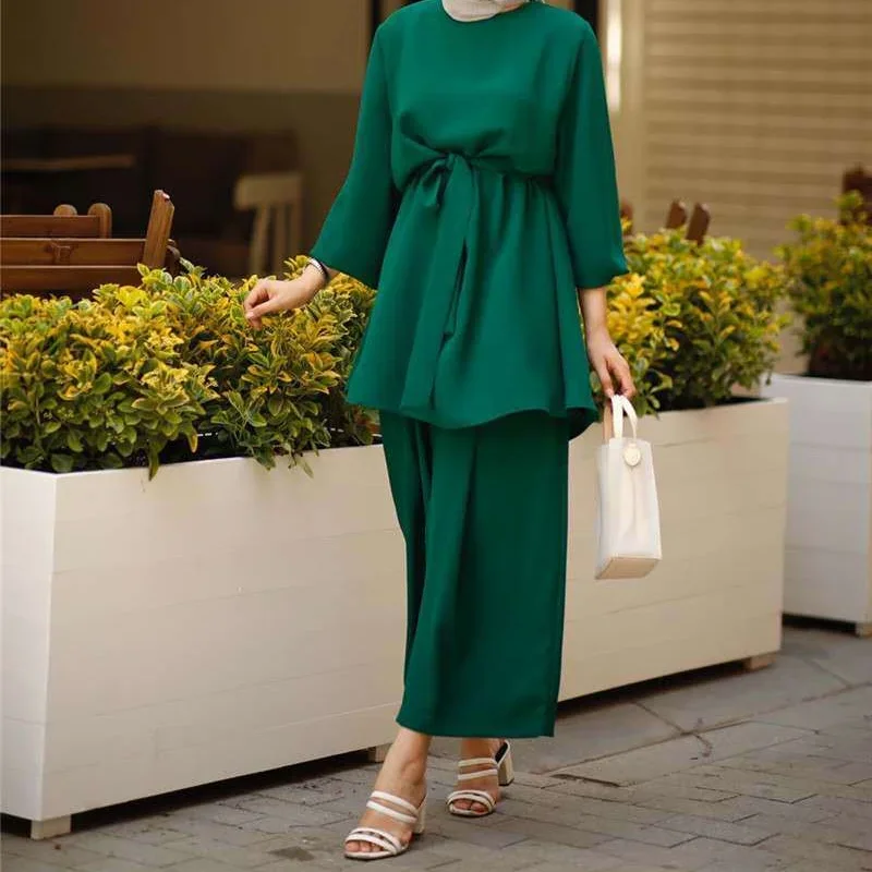 2023 Elegant Muslim Sets Turkey Mubarak Kaftan Muslim Fashion Hijab Dress Sets Musulman Ensembles Islam Clothing For Women
2023 Elegant Muslim Sets Turkey Mubarak Kaftan Muslim Fashion Hijab Dress Sets Musulman Ensembles Islam Clothing For Women