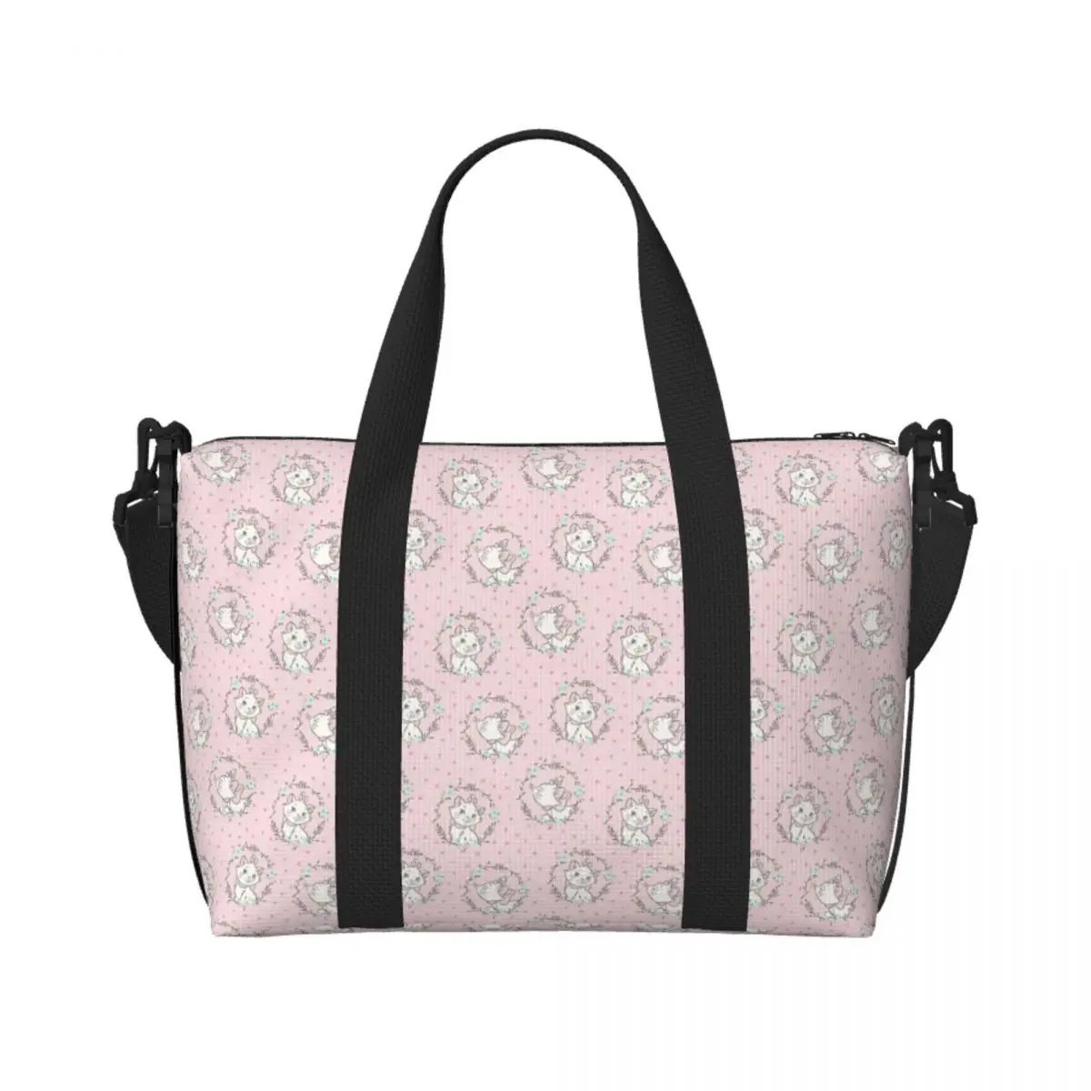 Custom Cute Cat Maries Kitten Cartoon Beach Tote Bag Women Cute Animals Big Compartment Gym Beach Travel Bags
Custom Cute Cat Maries Kitten Cartoon Beach Tote Bag Women Cute Animals Big Compartment Gym Beach Travel Bags