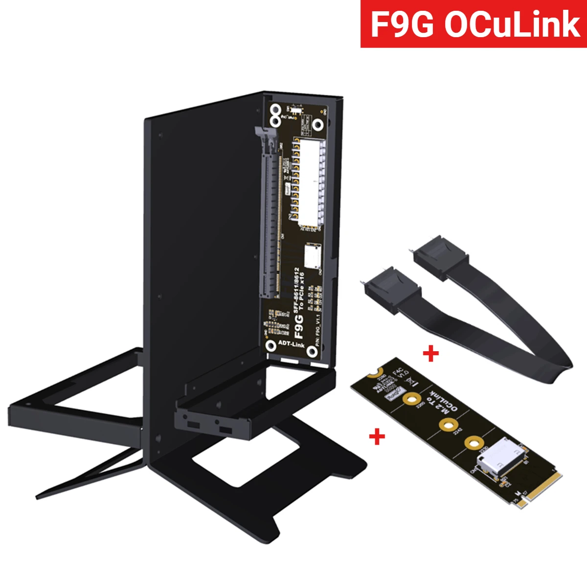 Вертикальный кронштейн F9G OCuLink для ноутбука, внешняя видеокарта, док-станция для графического процессора, ноутбука GEN 4, SFF-8611, адаптер Oculink к PCI-E 4,0 x16, eGPU
Вертикальный кронштейн F9G OCuLink для ноутбука, внешняя видеокарта, док-станция для графического процессора, ноутбука GEN 4, SFF-8611, адаптер Oculink к PCI-E 4,0 x16, eGPU