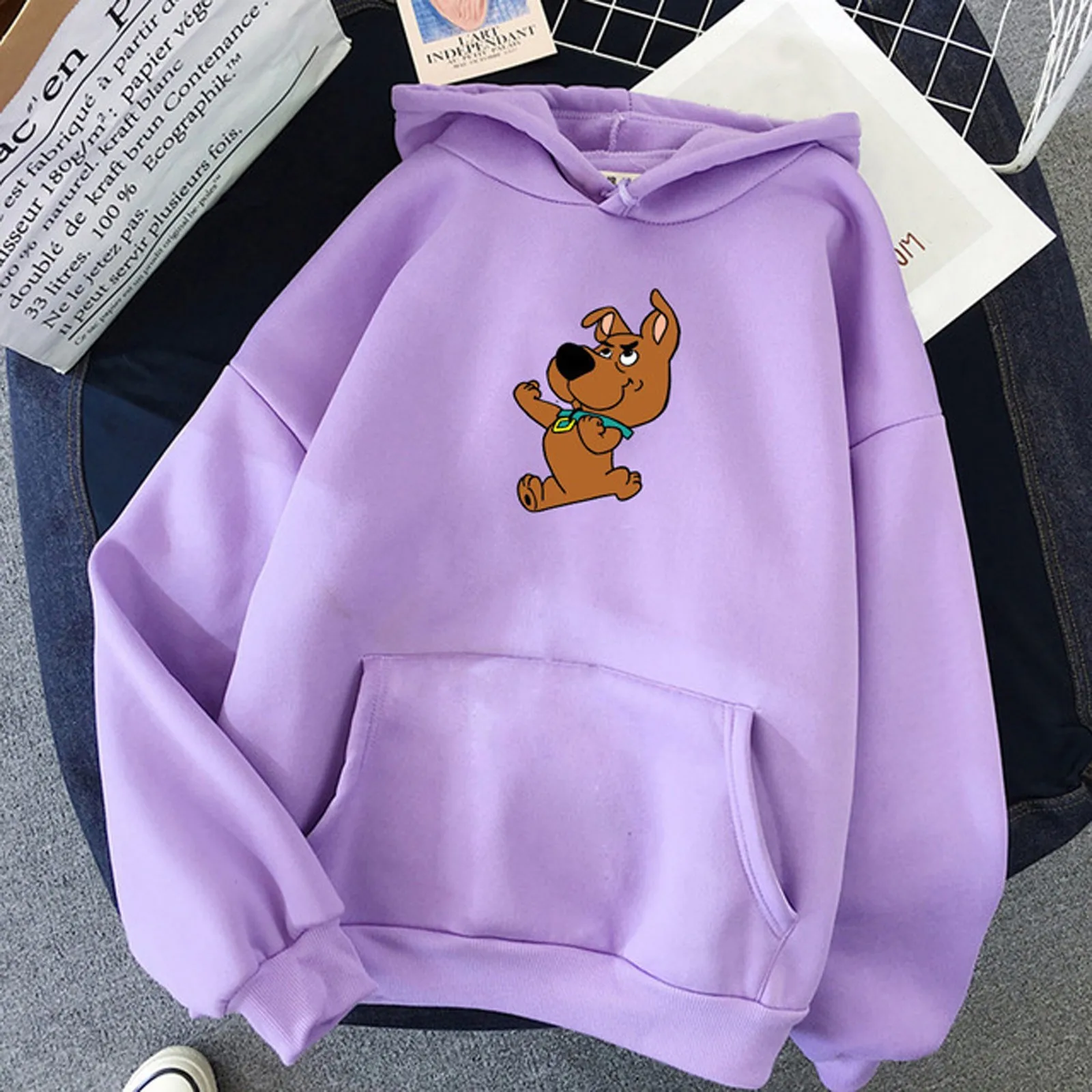 Женская толстовка с капюшоном и принтом собаки Kawaii, повседневная удобная зимняя модная женская одежда
Женская толстовка с капюшоном и принтом собаки Kawaii, повседневная удобная зимняя модная женская одежда