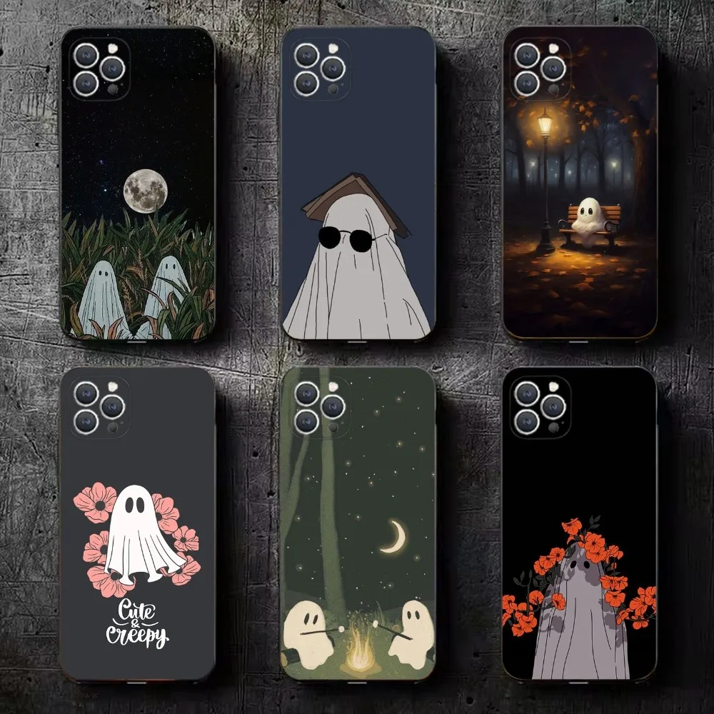 Cute Ghost Phone Case For iPhone 15,14,13,12,11,Plus,Pro Max,XS,X,XR,SE,Mini,8,7 Soft Silicone Black Cover
Cute Ghost Phone Case For iPhone 15,14,13,12,11,Plus,Pro Max,XS,X,XR,SE,Mini,8,7 Soft Silicone Black Cover