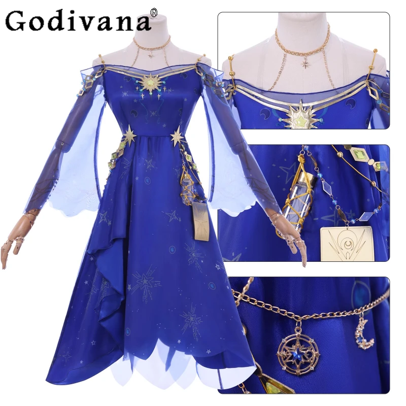 Game Cosplay Costume Women Evening Dress Party Accessories Dress Set Female Carnival Suit Play Role Banquet Dress Outfit
Game Cosplay Costume Women Evening Dress Party Accessories Dress Set Female Carnival Suit Play Role Banquet Dress Outfit