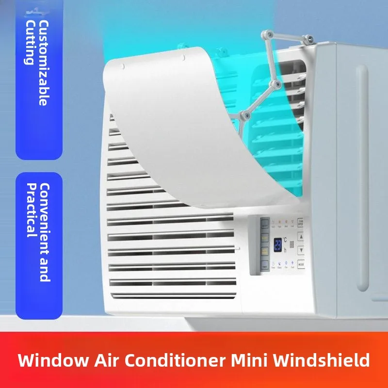 White Window Type Air Conditioner Windshield Postpartum Care Device Direct Blow Protection Wind Guiding Cover Dustproof
White Window Type Air Conditioner Windshield Postpartum Care Device Direct Blow Protection Wind Guiding Cover Dustproof
