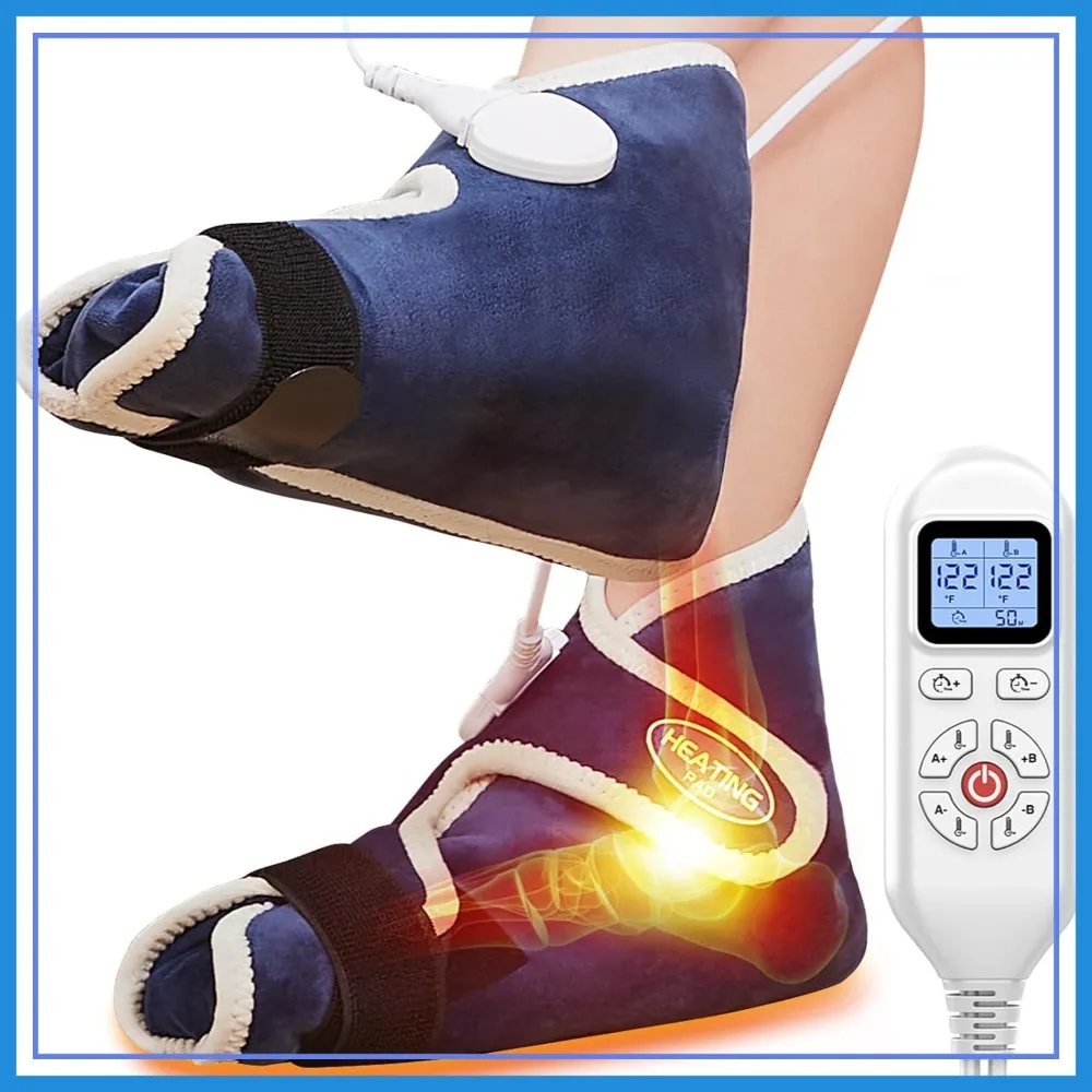 Foot Heating Pad for Neuropathy, Heated Foot Warmers for Women Men, Under Desk Plug in Foot Heat Therapy for Feet & Ankles, Plantar Fasciitis Relief, 86-158℉
Foot Heating Pad for Neuropathy, Heated Foot Warmers for Women Men, Under Desk Plug in Foot Heat Therapy for Feet & Ankles, Plantar Fasciitis Relief, 86-158℉