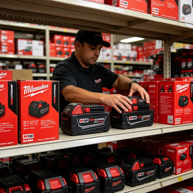 For Milwaukee 18V battery M18-HB3 high energy battery 8AH ,original for Milwaukee M12-18FC charger 48-11-1815
For Milwaukee 18V battery M18-HB3 high energy battery 8AH ,original for Milwaukee M12-18FC charger 48-11-1815