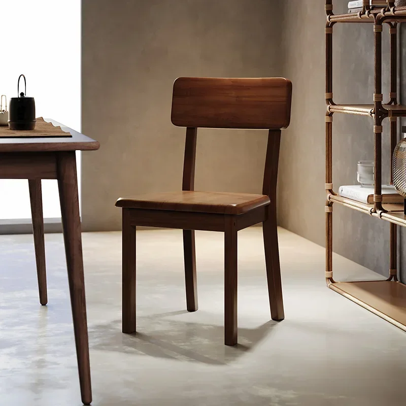 Wooden Brown Dinning Chair Vintage Garden Dining Chairs Leather Modern Living Room Kitchen Sillones Salon Home Furniture 
Wooden Brown Dinning Chair Vintage Garden Dining Chairs Leather Modern Living Room Kitchen Sillones Salon Home Furniture