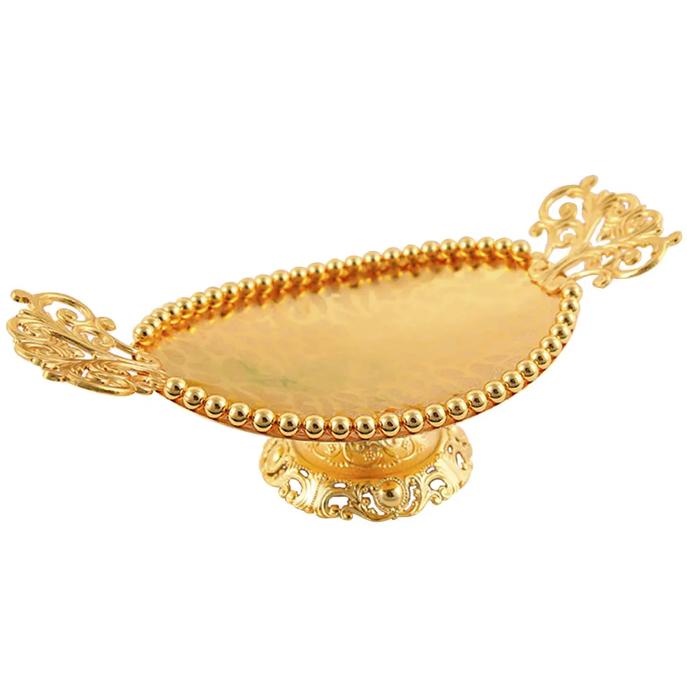 Metal European Fruit Plate Zinc Alloy Food Tray Anti Rust High Temp Resistant Snack Holder Cake Decorations Candy
Metal European Fruit Plate Zinc Alloy Food Tray Anti Rust High Temp Resistant Snack Holder Cake Decorations Candy