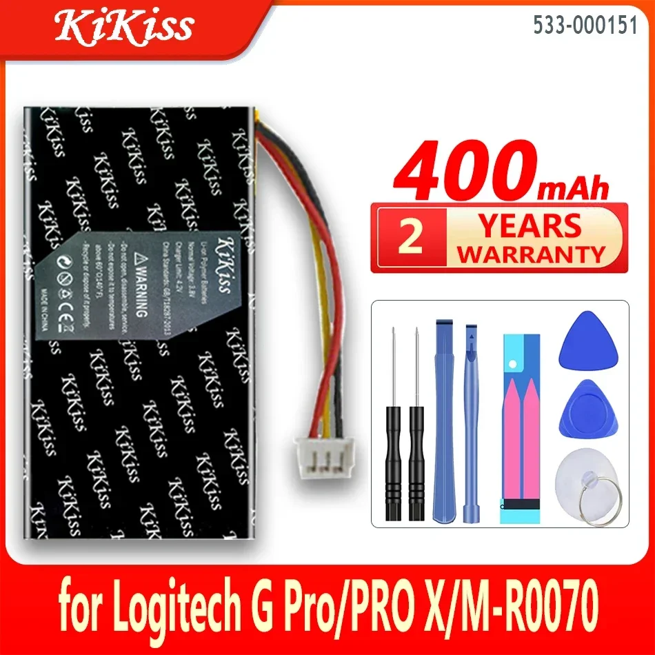 Литий-ионный аккумулятор KiKiss 533-000151 (GPW) 400 мАч для Logitech G Pro Wireless X Superlight M-R0070 Bateria
Литий-ионный аккумулятор KiKiss 533-000151 (GPW) 400 мАч для Logitech G Pro Wireless X Superlight M-R0070 Bateria