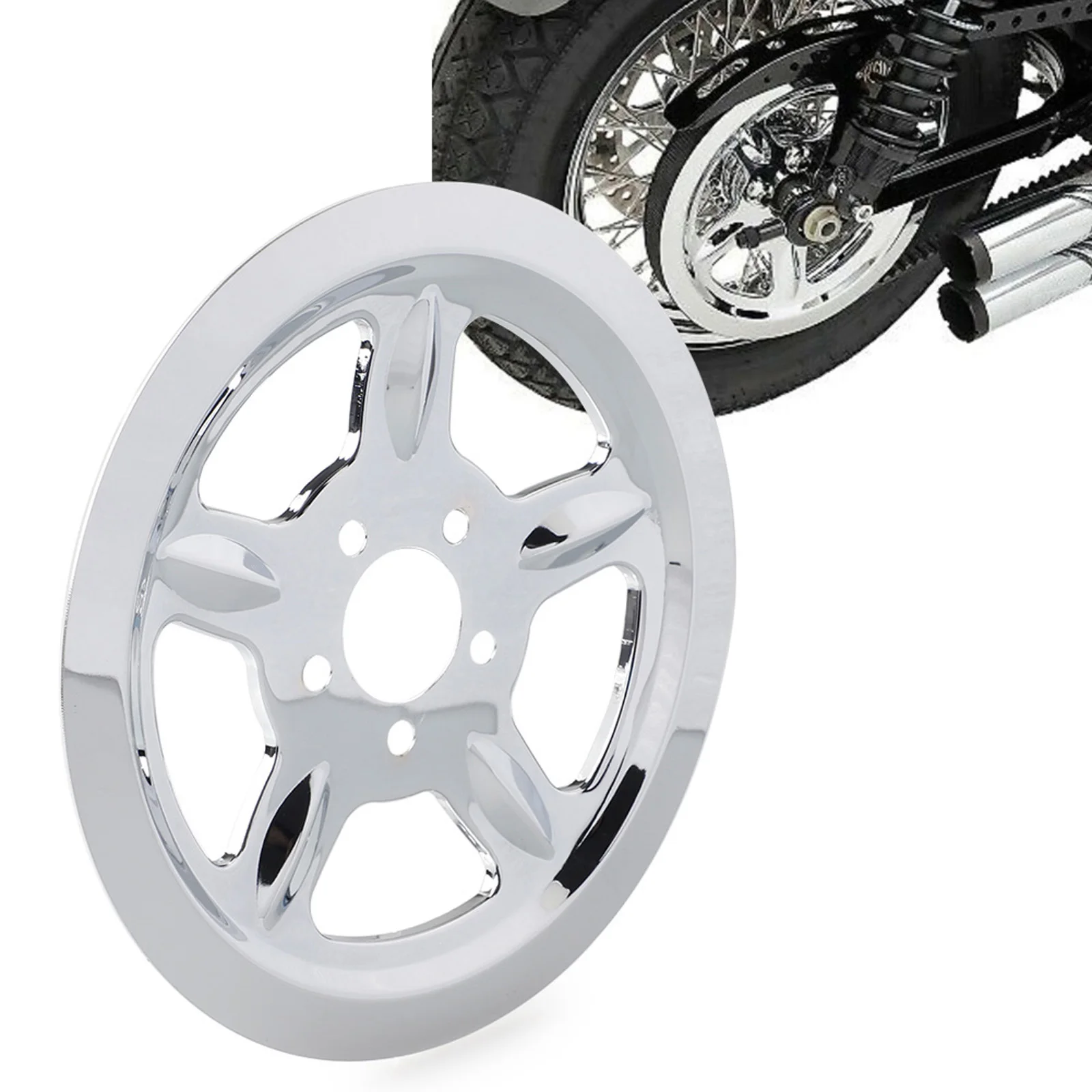 For Harley Forty Eight XL1200X Sportster XL1200L Custom Chrome Rear Pulley Cover
For Harley Forty Eight XL1200X Sportster XL1200L Custom Chrome Rear Pulley Cover
