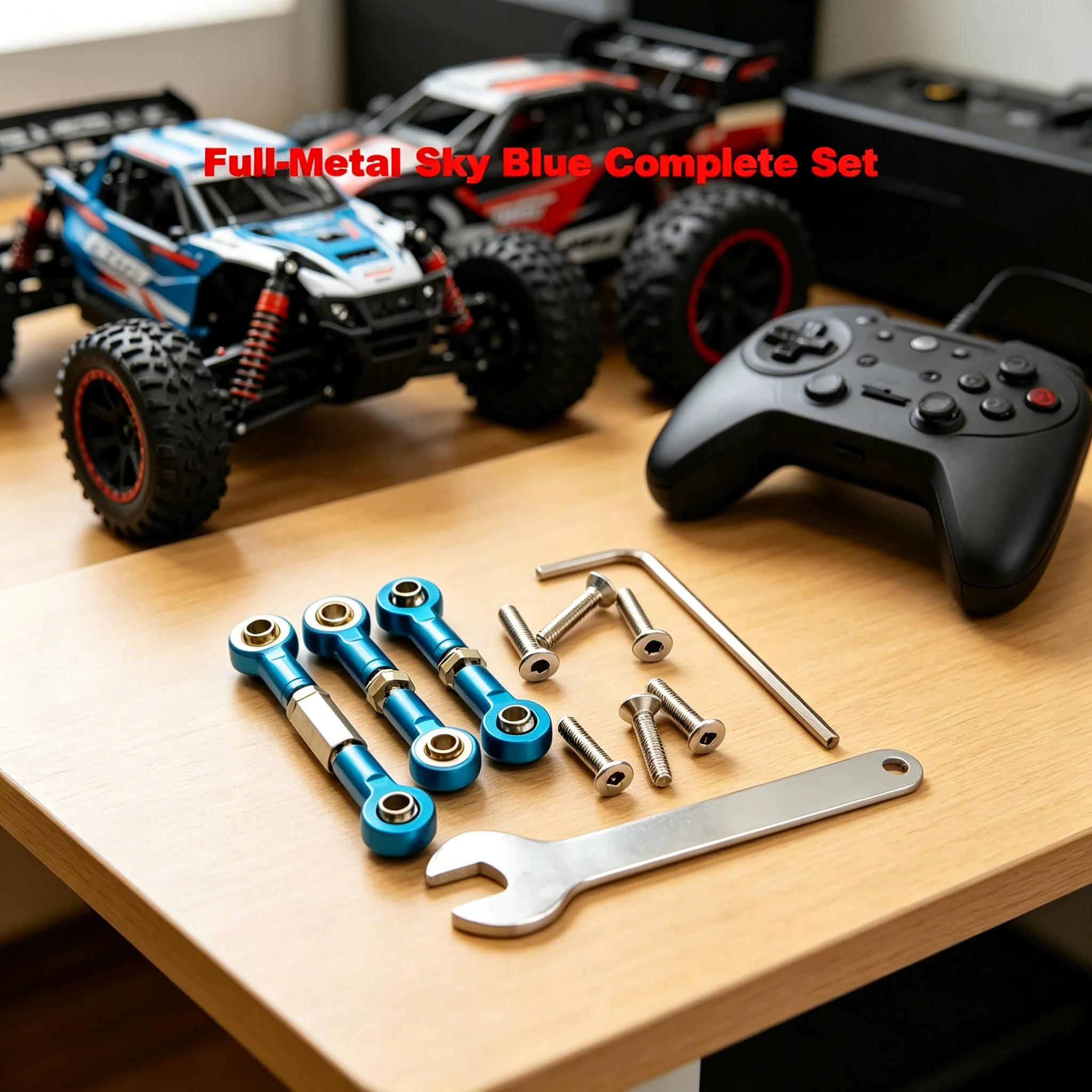 RC Metal Steering Tie Rod Set for Tamiya TT02 TT02T Adjustable Servo Linkage Aluminum Alloy Upgrade Parts
RC Metal Steering Tie Rod Set for Tamiya TT02 TT02T Adjustable Servo Linkage Aluminum Alloy Upgrade Parts