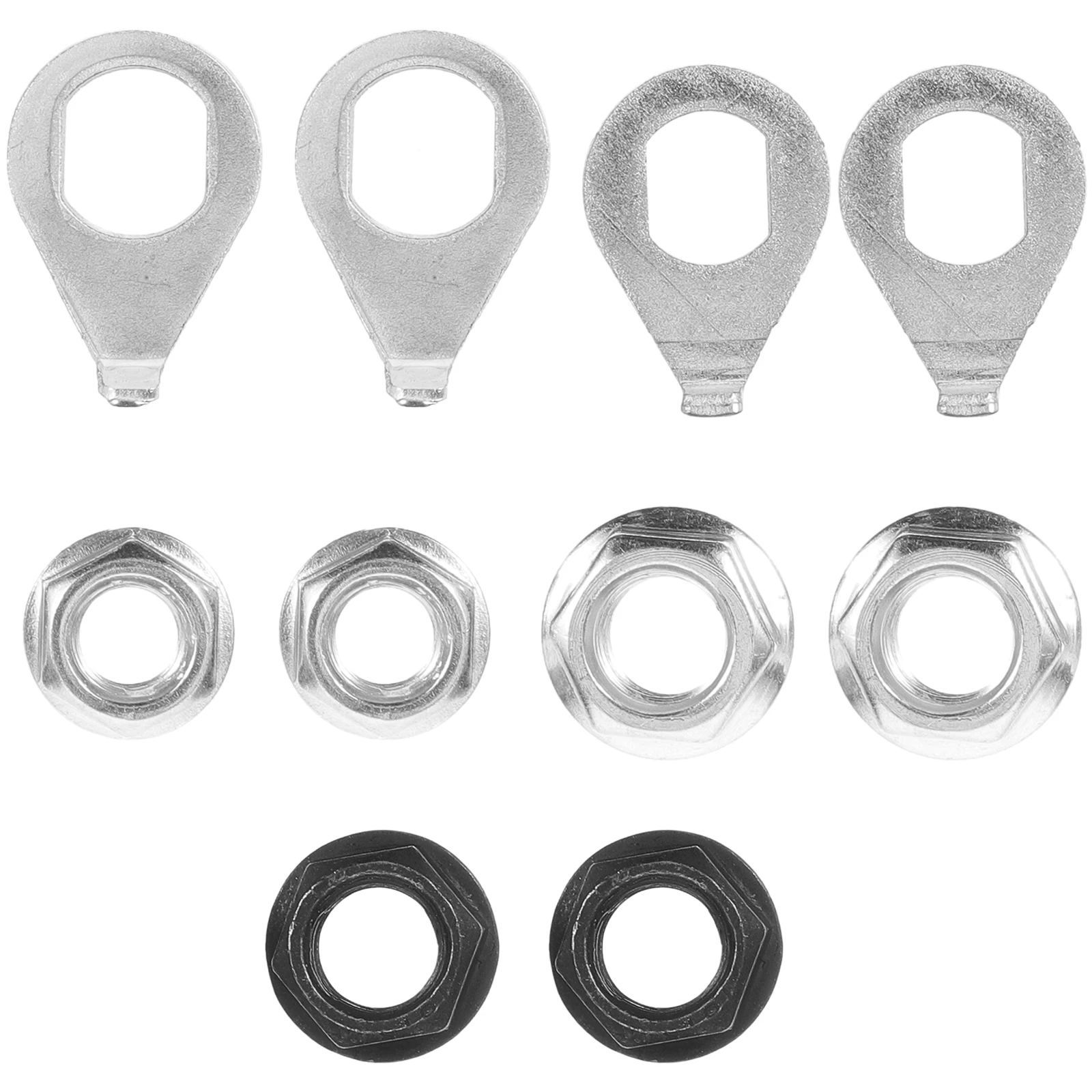 6 set Bicycle Hub Gasket Kit +10 Flange Hanger M9.5 Nuts Carbon Steel Axle Accessories Bike Wheel Parts Protective Washers Set
6 set Bicycle Hub Gasket Kit +10 Flange Hanger M9.5 Nuts Carbon Steel Axle Accessories Bike Wheel Parts Protective Washers Set