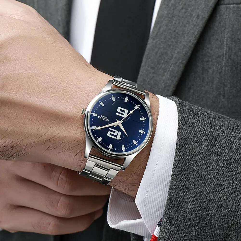 Men Business Watch Elegant Men's Quartz Watch with Round Dial Formal Business Style Scratch Resistant Surface for Commute
Men Business Watch Elegant Men's Quartz Watch with Round Dial Formal Business Style Scratch Resistant Surface for Commute