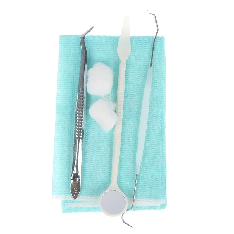 Medical Disposable Dental Instruments Examination Kit Multiple-Function Dental Devices Kit Mouth Mirror Too
Medical Disposable Dental Instruments Examination Kit Multiple-Function Dental Devices Kit Mouth Mirror Too